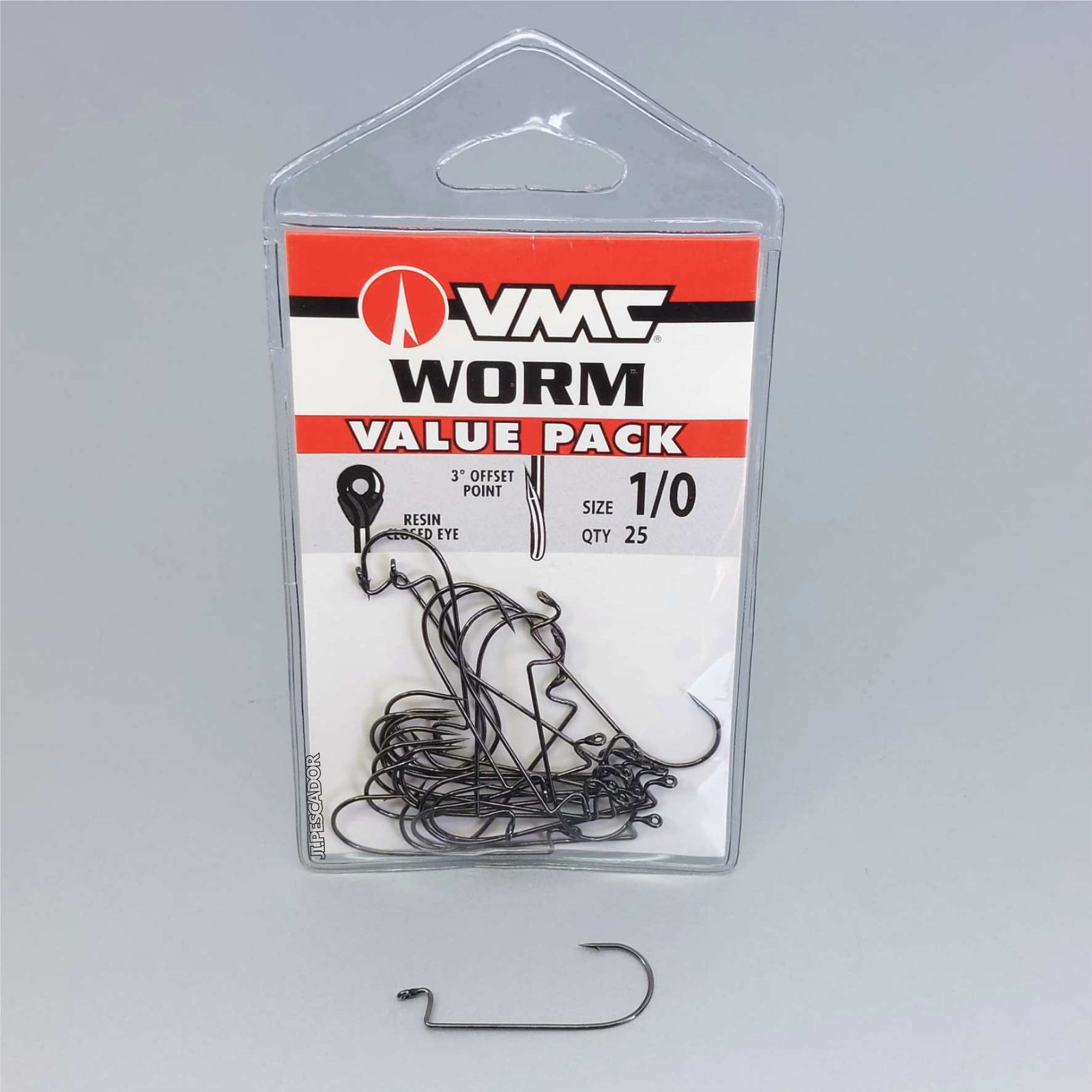 Anzuelo Vmc Worm 1-0 1