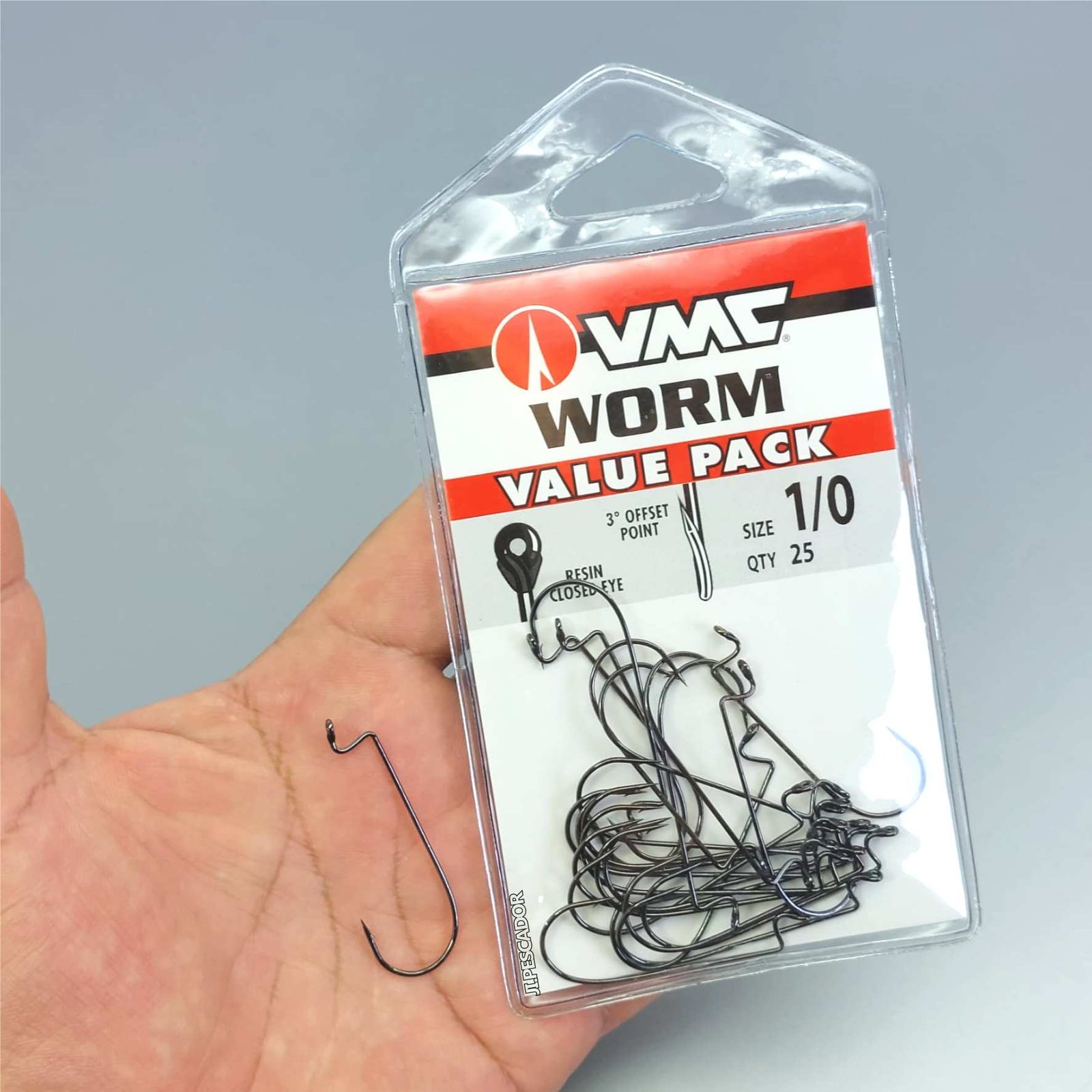 Anzuelo Vmc Worm 1-0 2