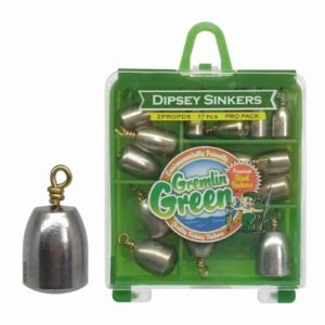 Plomadas dipsey sinkers Water Gremlin steel – 17 pzs
