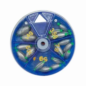 Plomadas tiro dividido con protectores extraíbles - 18 pzs