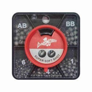 Plomadas pellizco Dinsmores super soft shot – 320 pzs