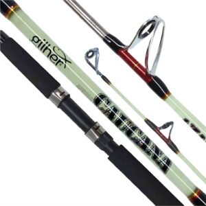 Caña Gilher Caucana heavy spinning 1.80m hasta 1.95m – 2 piezas