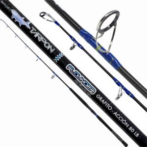Caña Flounder Tarpón 80 libras spinning 1.80m - 1 pieza