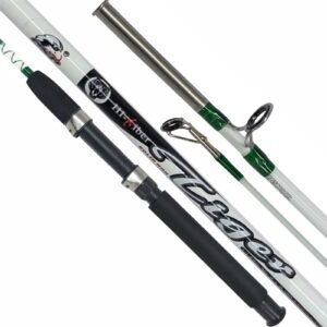 Caña OSP Tiger heavy spinning 1.60m hasta 2.40m – 2 piezas