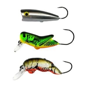 Señuelo Rebel Microcritters 3.4 cms 1.6 grs Kit X 3