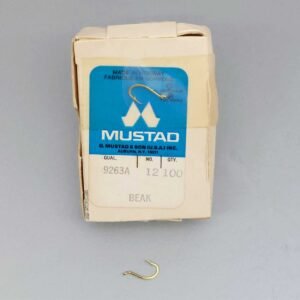 Anzuelo Mustad 9263A Gold #12 – 1 unidad