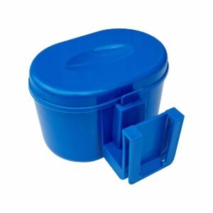 Caja para carnada azul - lombricera